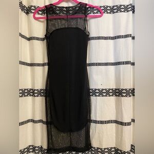 Good time semi sheer dress xs